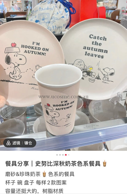 Peanut Plazasnoopycatch The Autumn Leaves//